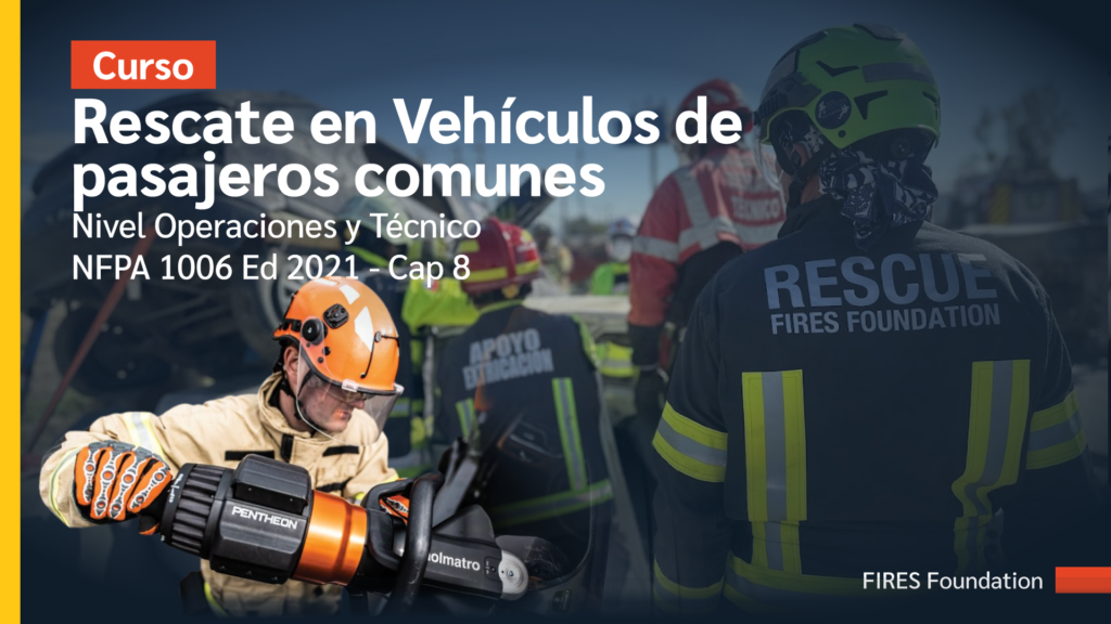 2026 - Inscripción Curso rescate en vehículos comunes de pasajeros - NFPA 1006 Cap 8